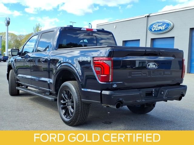 Certified Used 2025 Blue Metallic Ford Lariat image 3