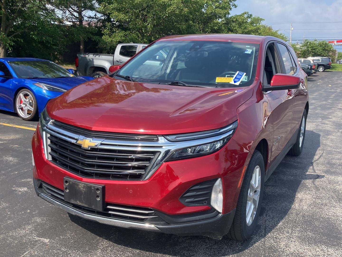 Used 2023 Radiant Red Tintcoat Chevrolet LT image 3