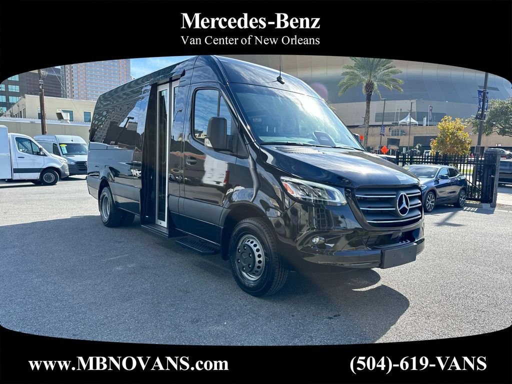 2025 Mercedes-Benz Sprinter Cargo Van Passenger Shuttle Conversion