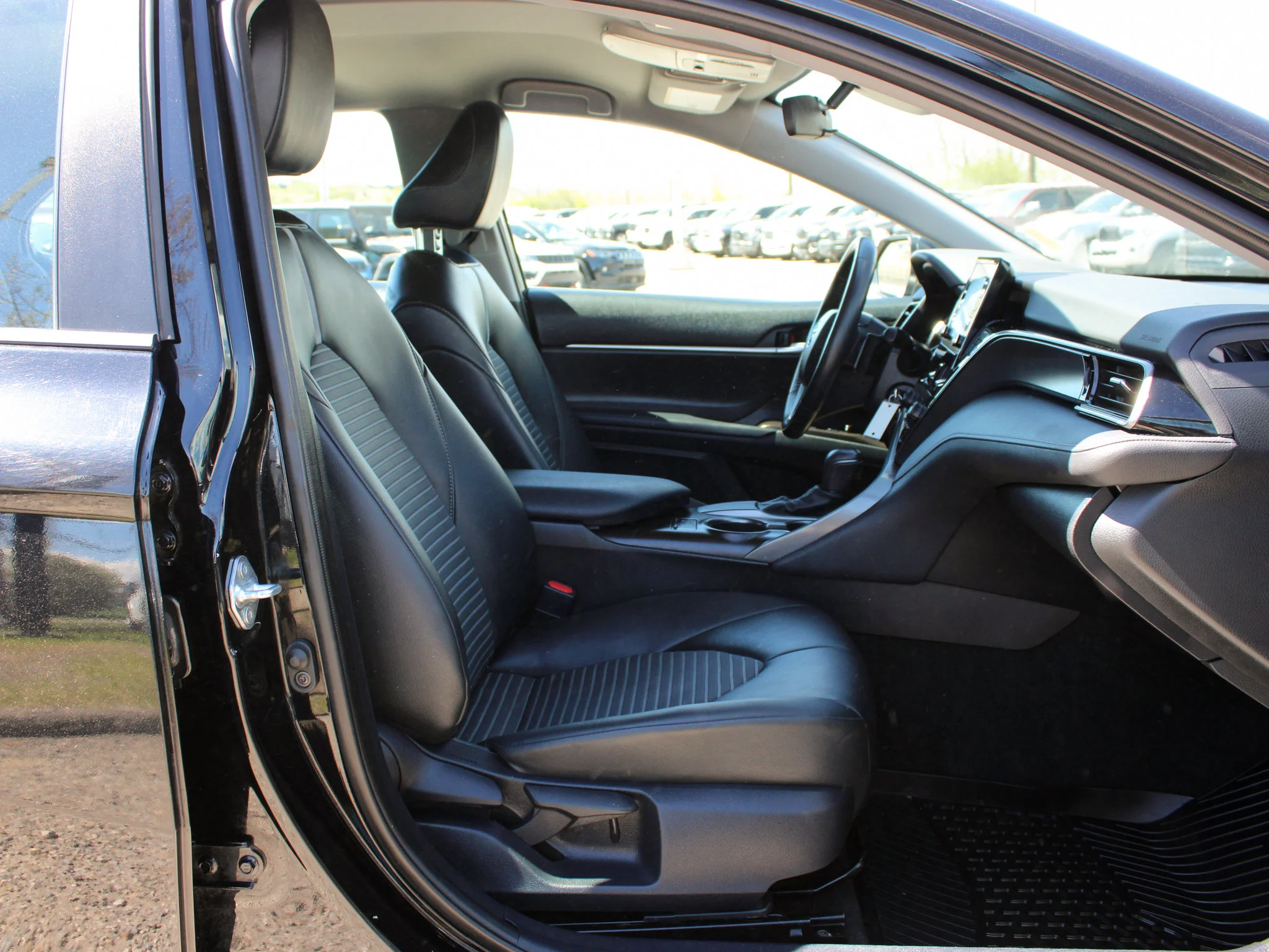 Certified Used 2023 Black Toyota SE * Heated Leather Seats | Apple CarPlay | Adaptive Cruise | Backup Camera image 19