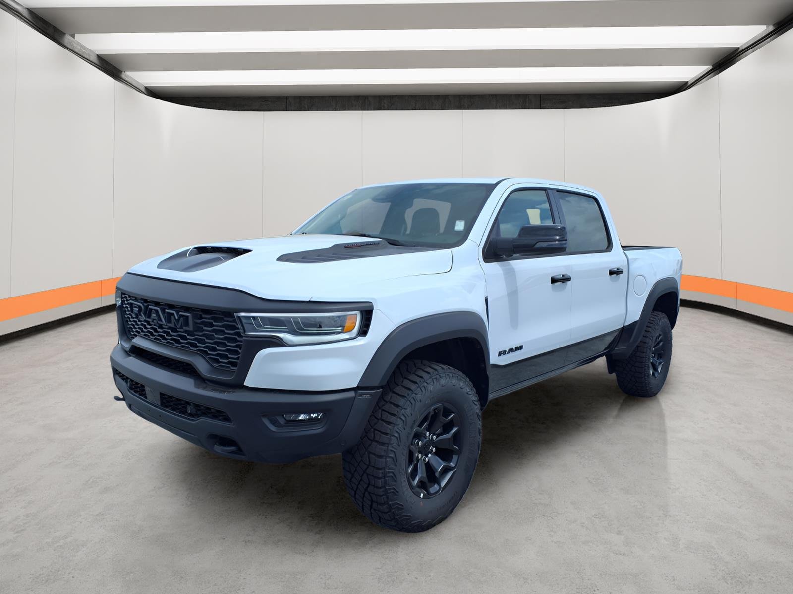 New 2026 Bright White Clear-Coat Exterior Paint RAM RHO image 2