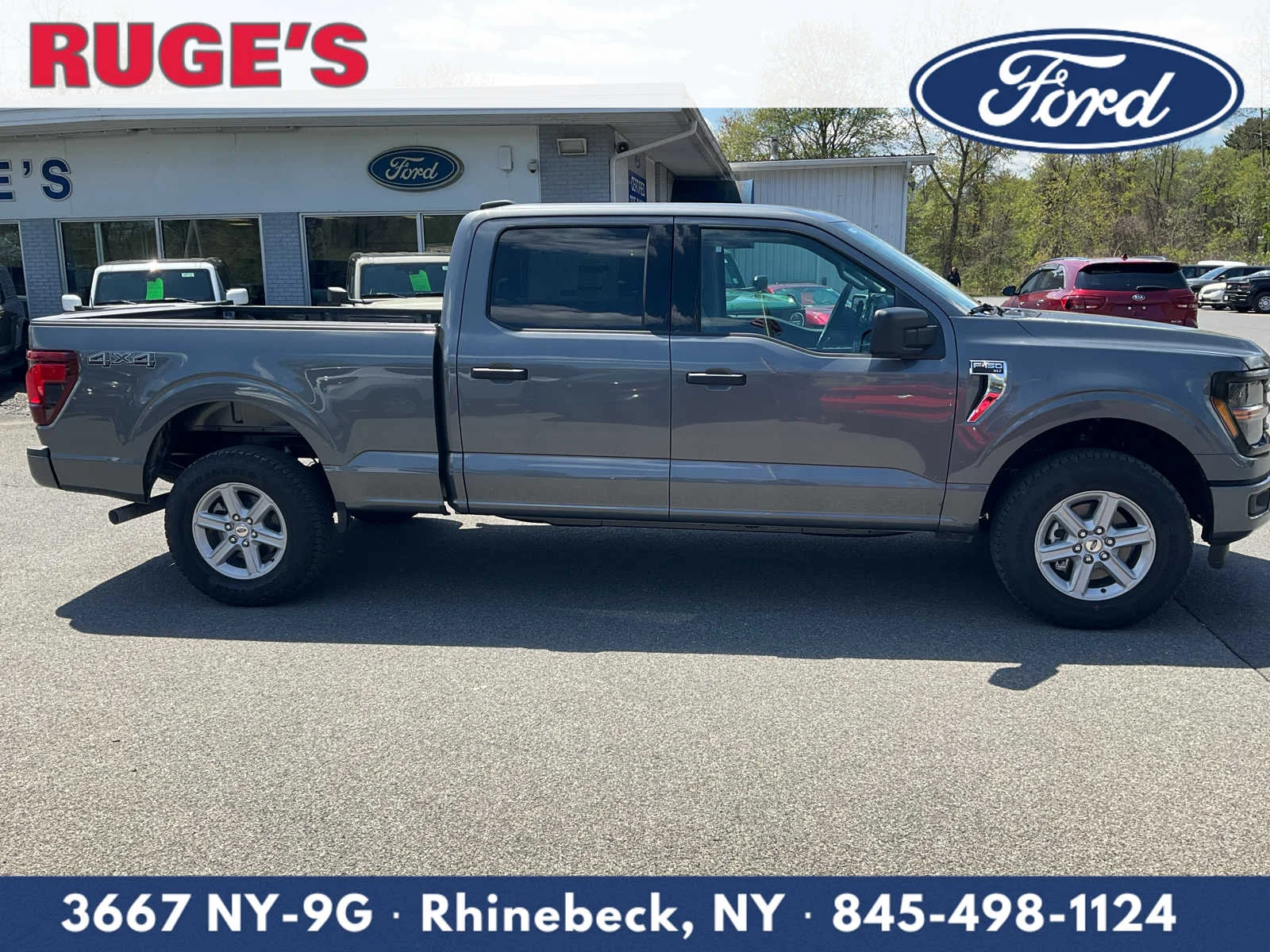 New 2026 Carbonized Gray Metallic Ford XLT image 2