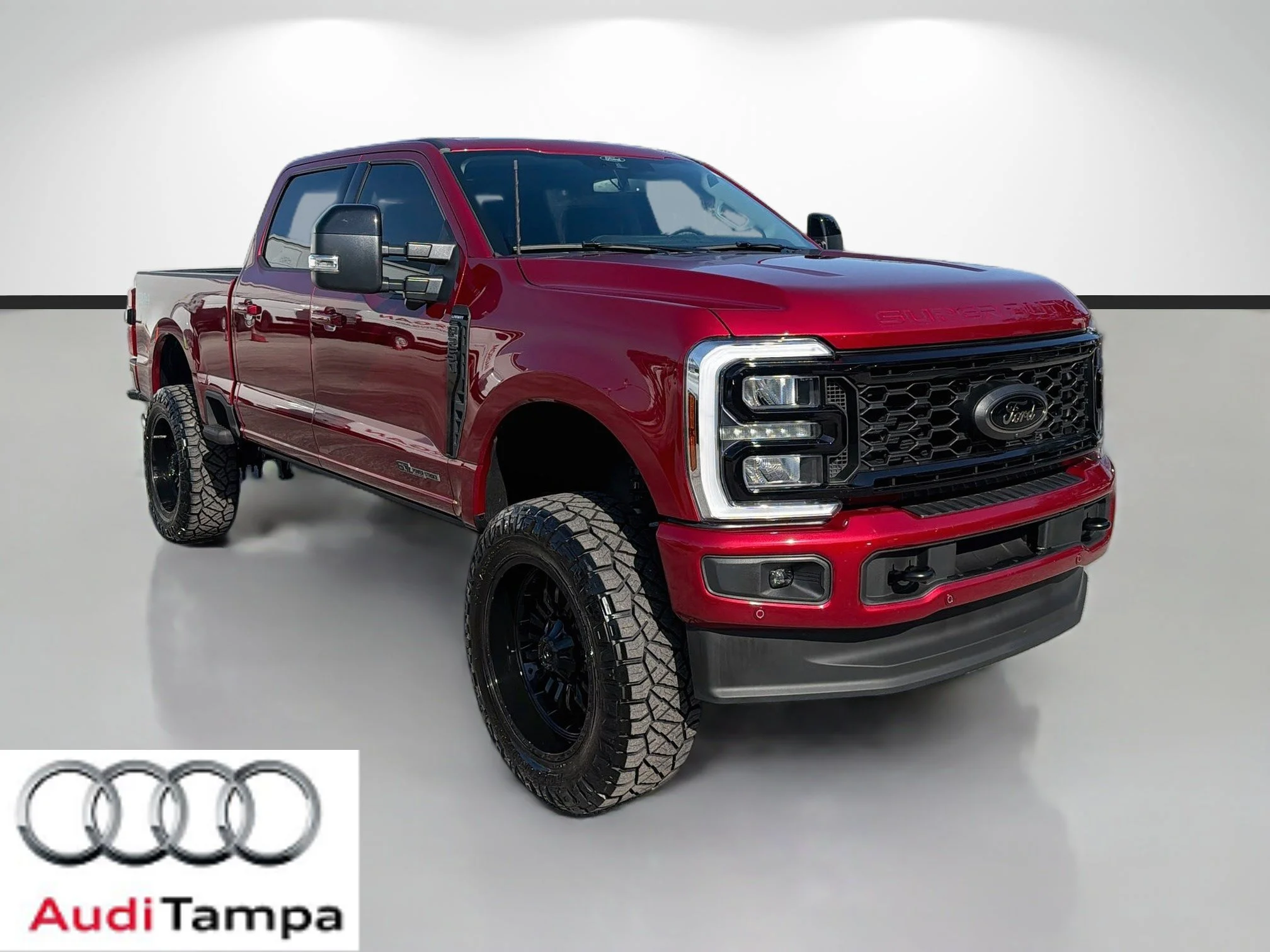 Used 2025 Ruby Red Metallic Ford LARIAT image 1
