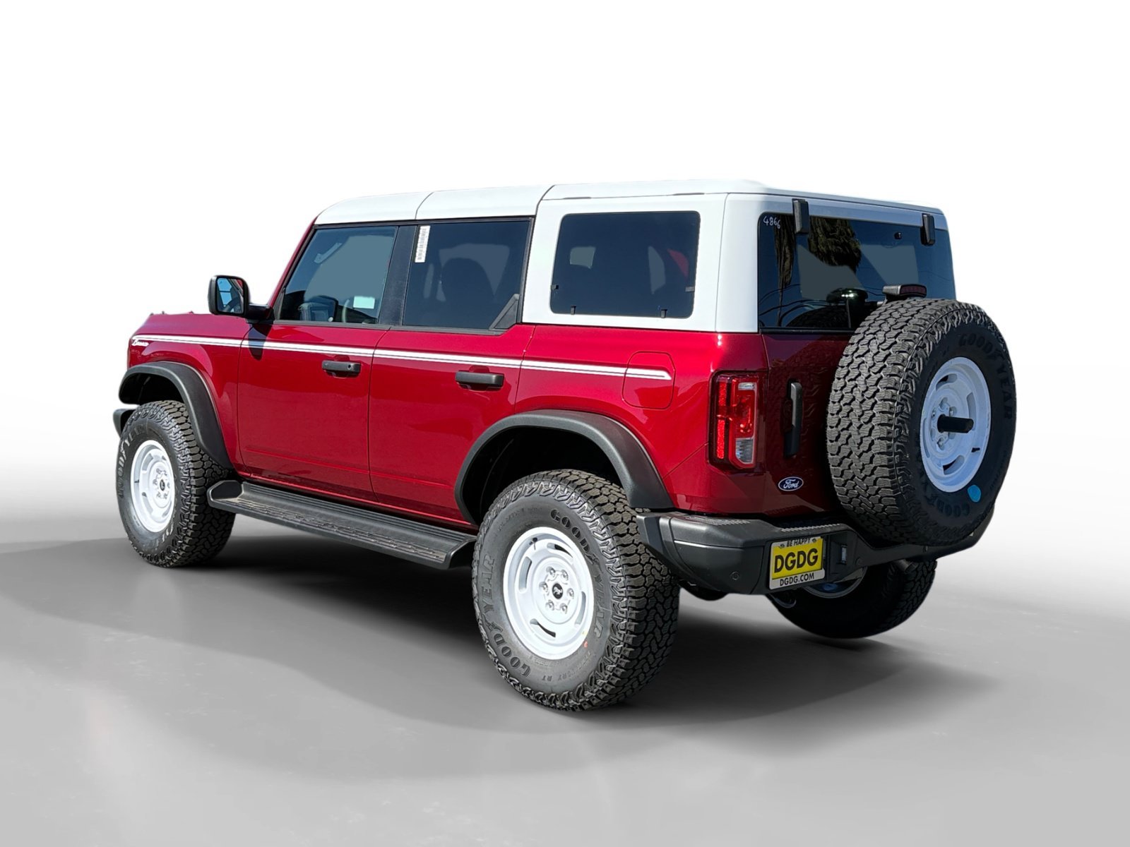 New 2026 Ruby Red Metallic Tinted Clearcoat Ford Heritage Edition image 3