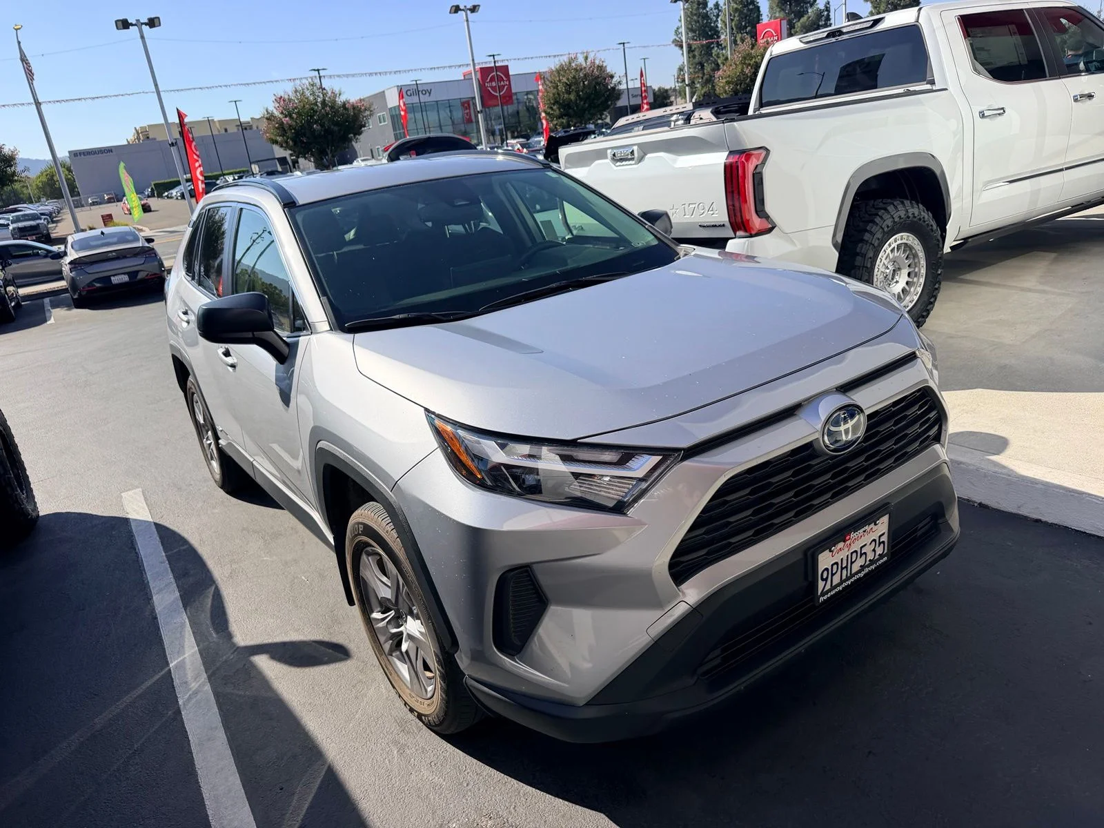 Used 2024 Silver Toyota LE image 3