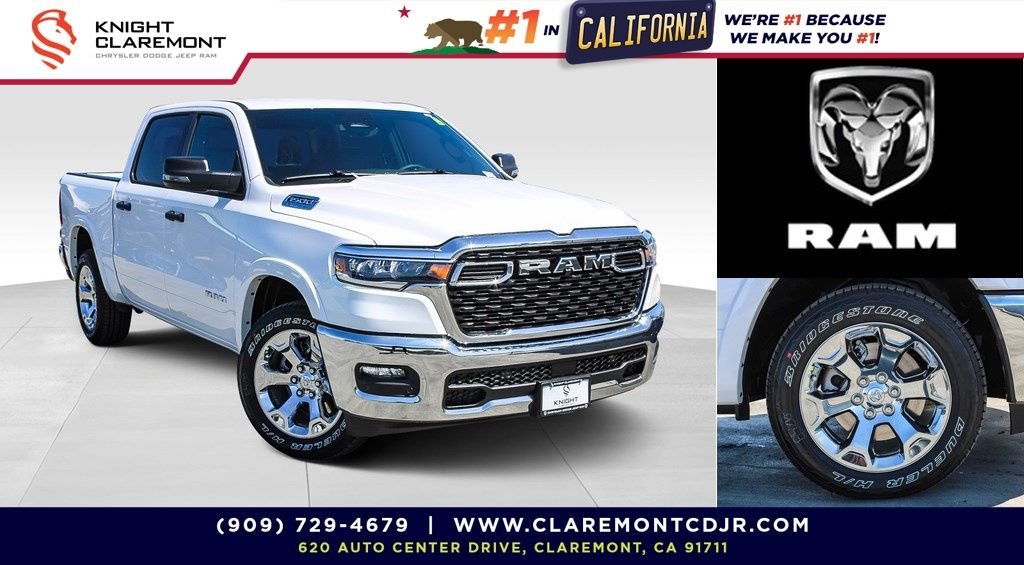 New 2026 Bright White Clearcoat Ram Big Horn/Lone Star image 1