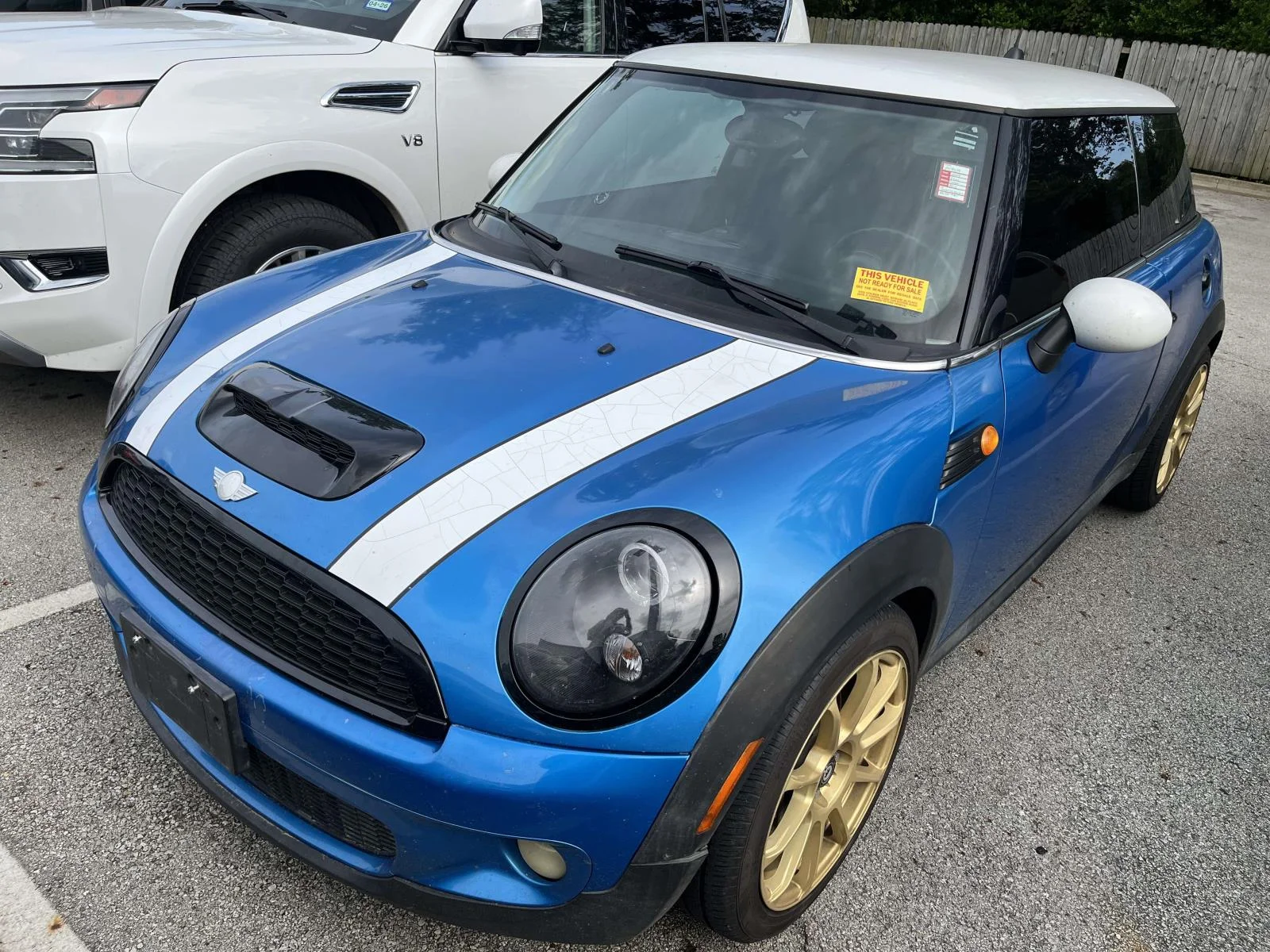 Used 2008 MINI Cooper S with VIN WMWMF73578TV38136 for sale in Palestine, TX