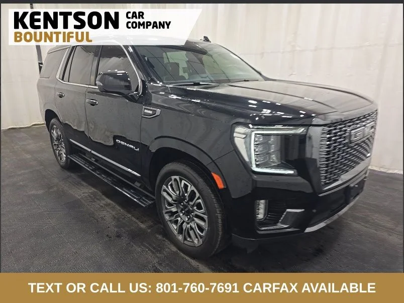 Used 2024 Black GMC Denali Ultimate image 3