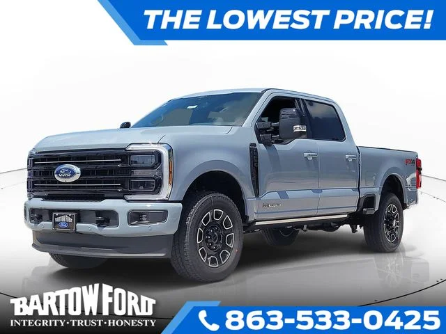 New 2026 Gray Metallic Ford Platinum image 1