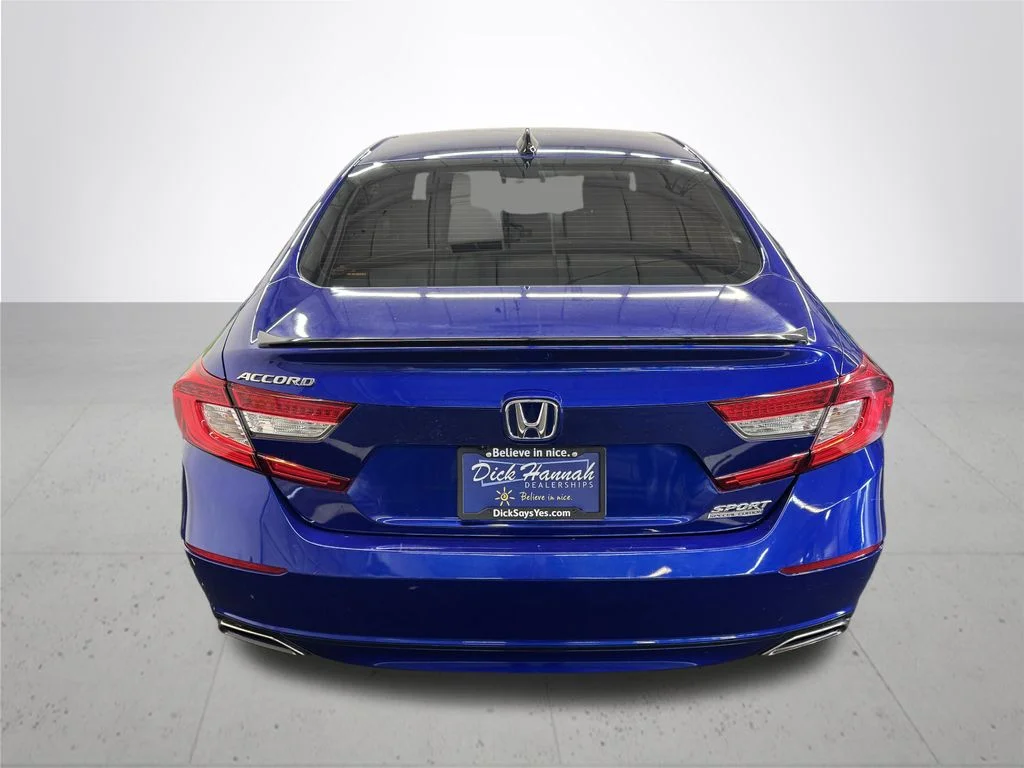 Used 2021 Blue Honda Sport Special Edition image 5