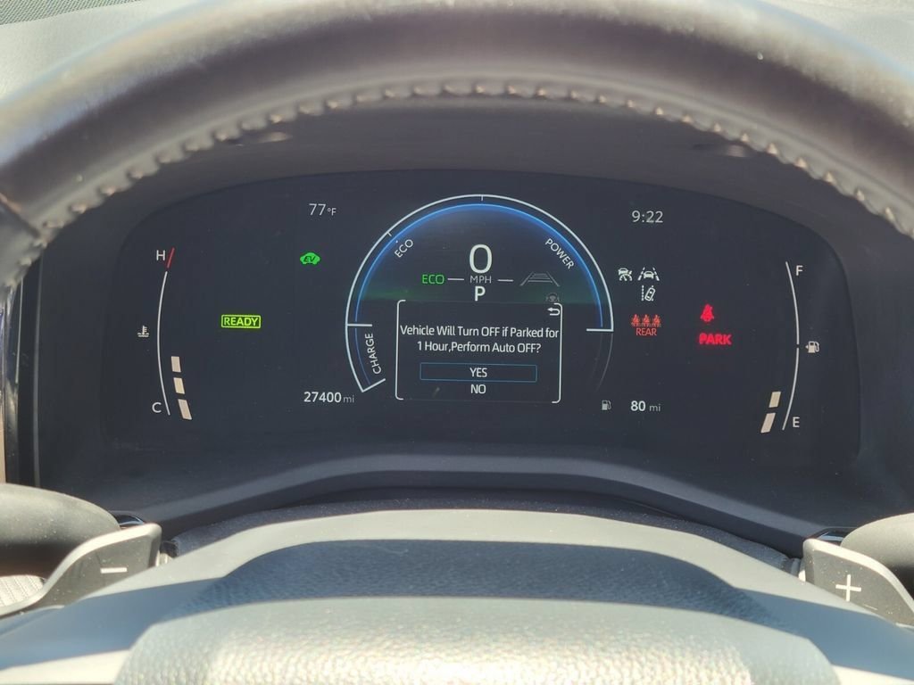 Used 2025 Midnight Black Metallic Toyota SE image 19