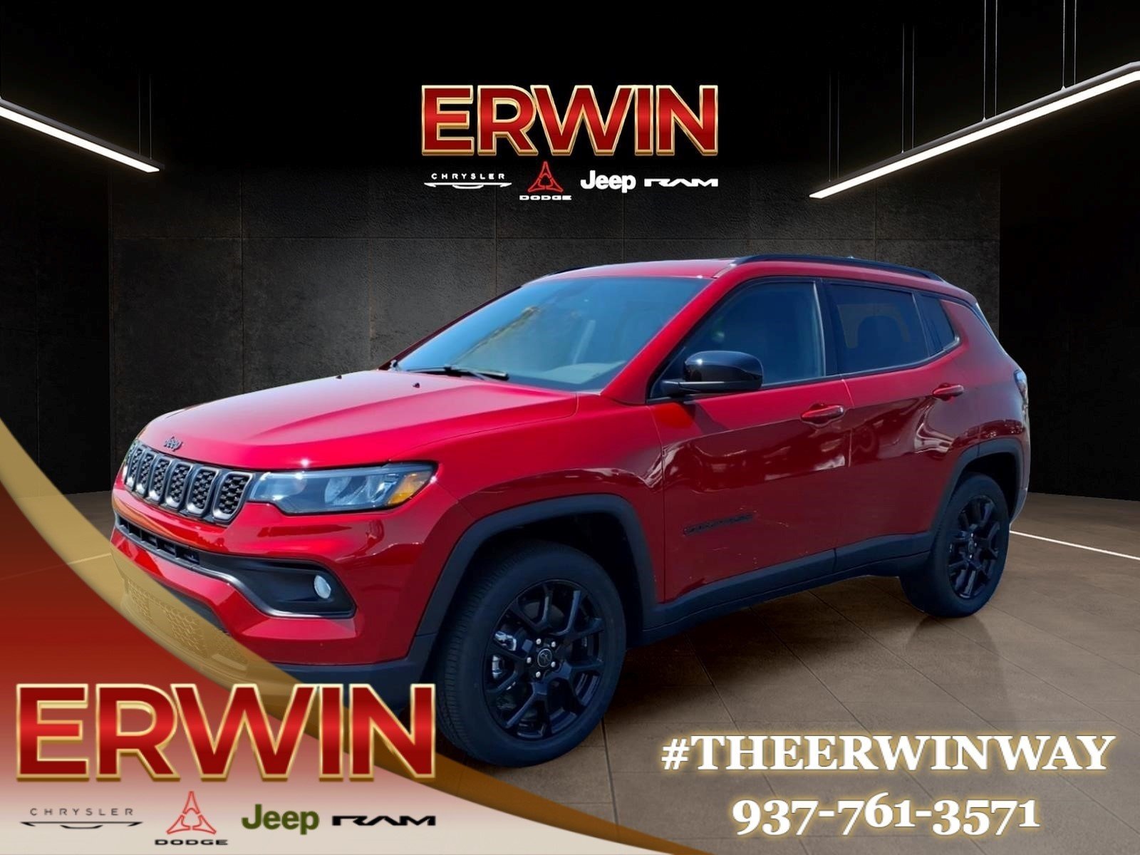 New 2026 Red Hot Pearl-Coat Exterior Paint Jeep Latitude image 3