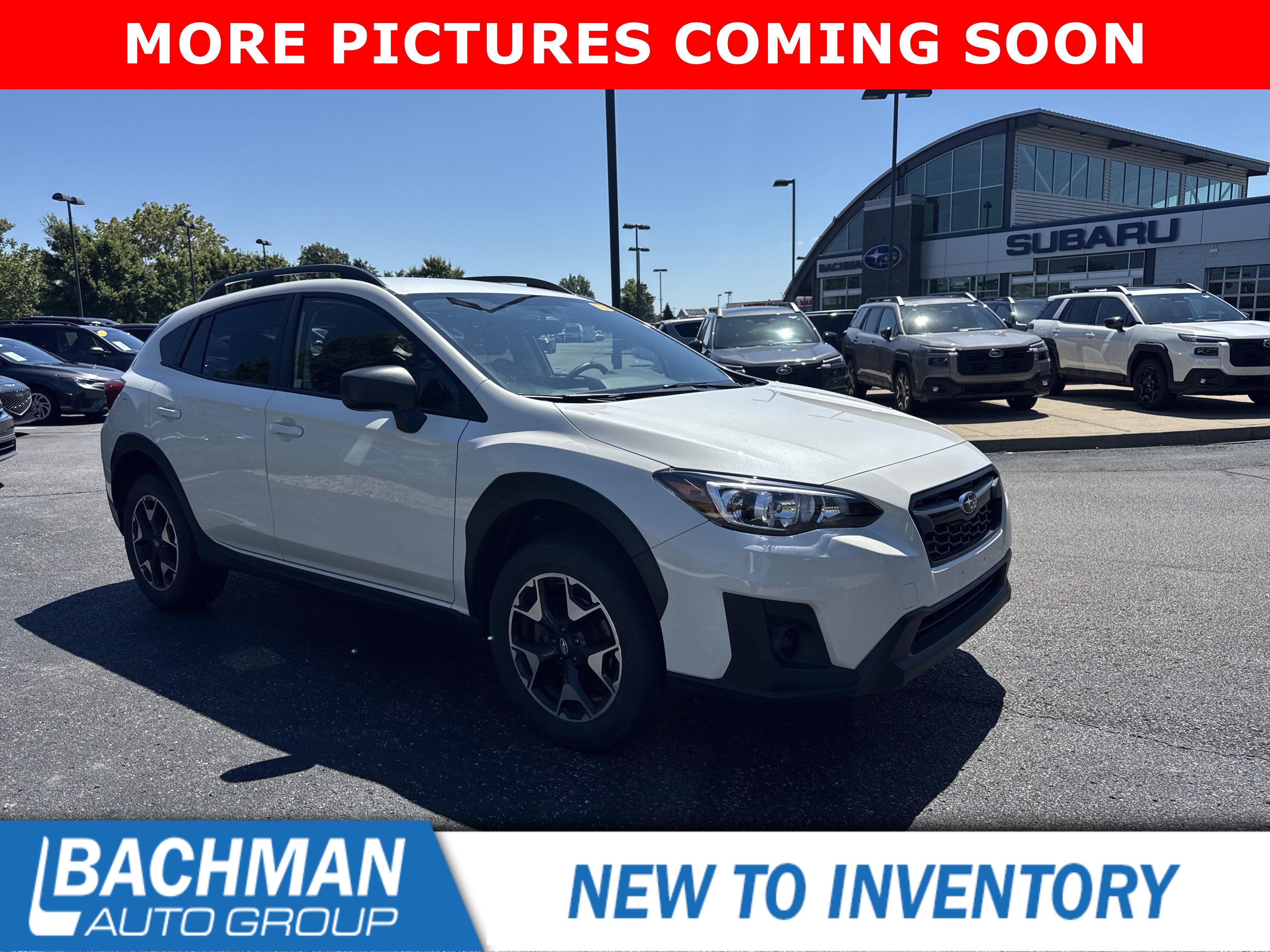 Used 2019 Crystal White Pearl Subaru 2.0I image 1