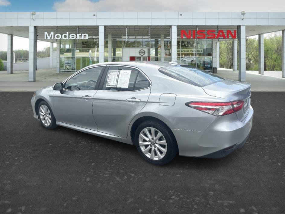 Used 2020 Celestial Silver Metallic Toyota LE image 3