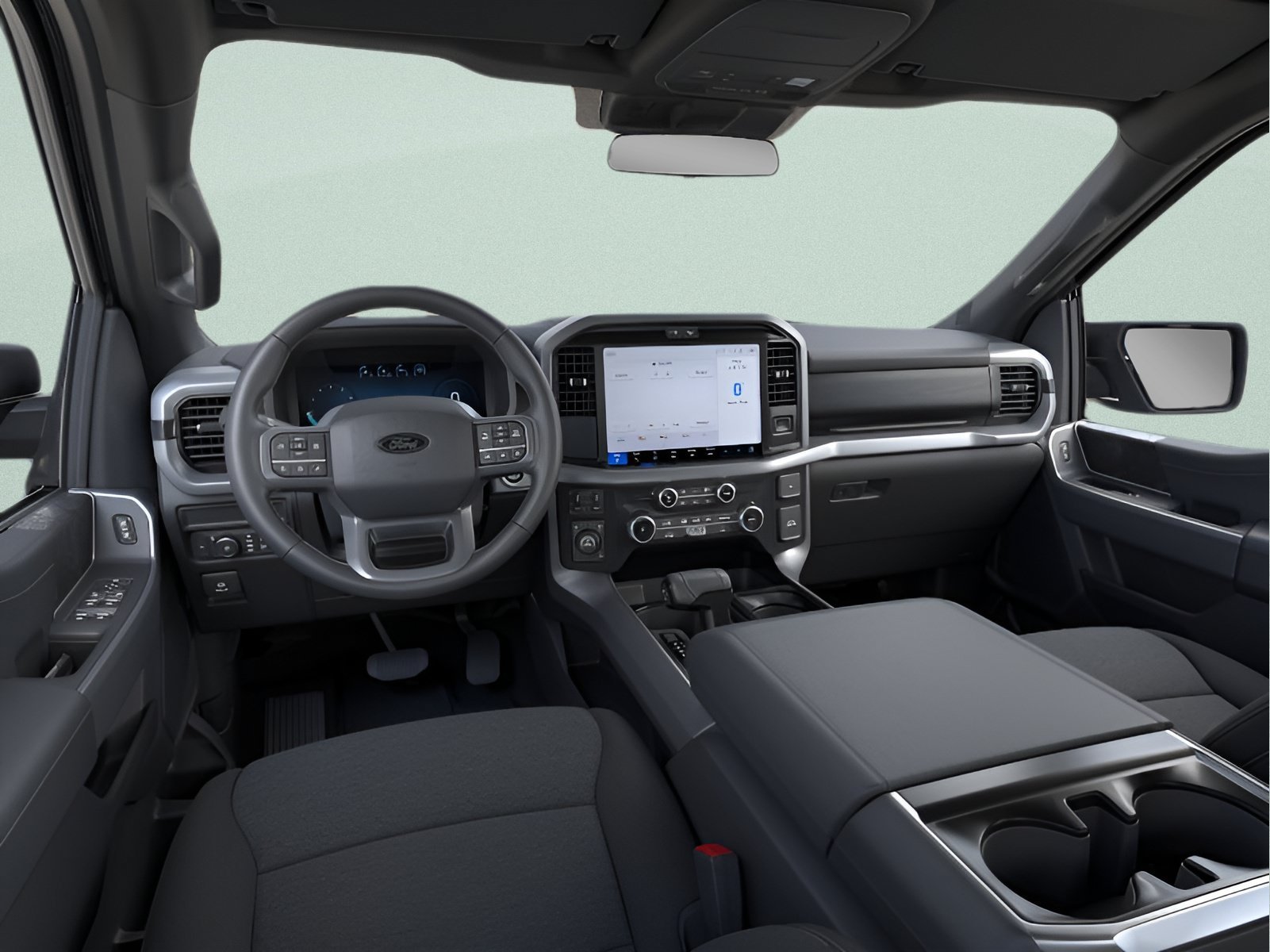 New 2026 Carbonized Gray Metallic Ford XLT image 10