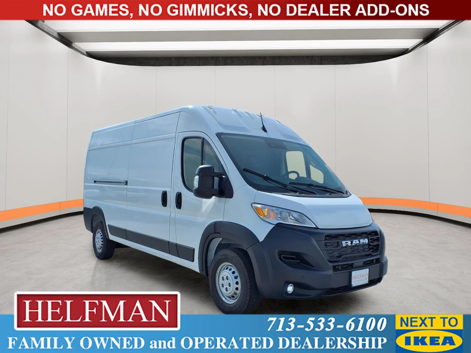 2026 RAM ProMaster 2500 Tradesman 159" WB High Roof's photo