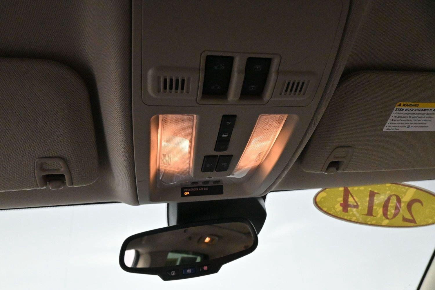 Used 2014 Platinum Ice Tricoat Cadillac Luxury Collection image 26