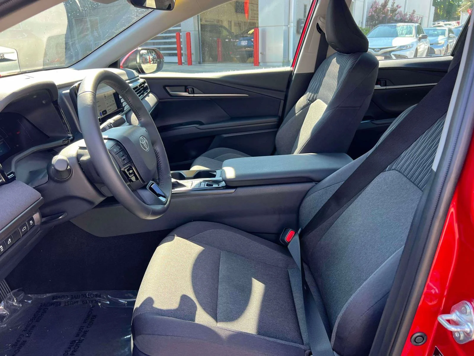 Used 2025 SUPERSONIC RED Toyota LE image 16
