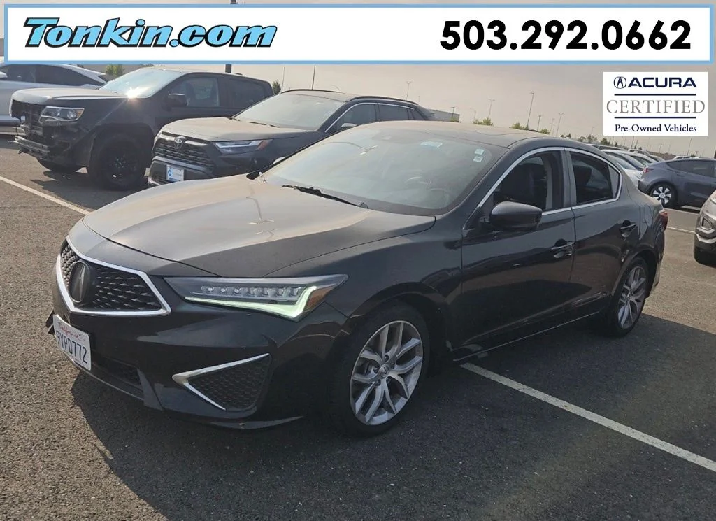 Certified Used 2020 Majestic Black Pearl Acura ILX image 3