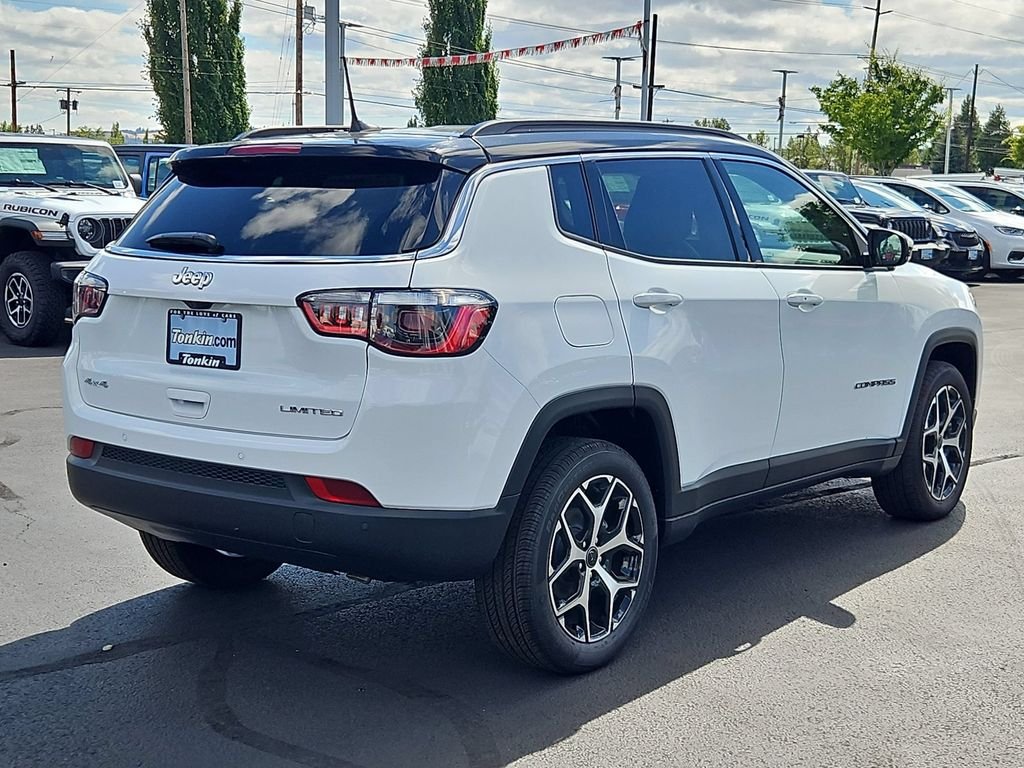 New 2026 Bright White Clearcoat Jeep Limited image 6