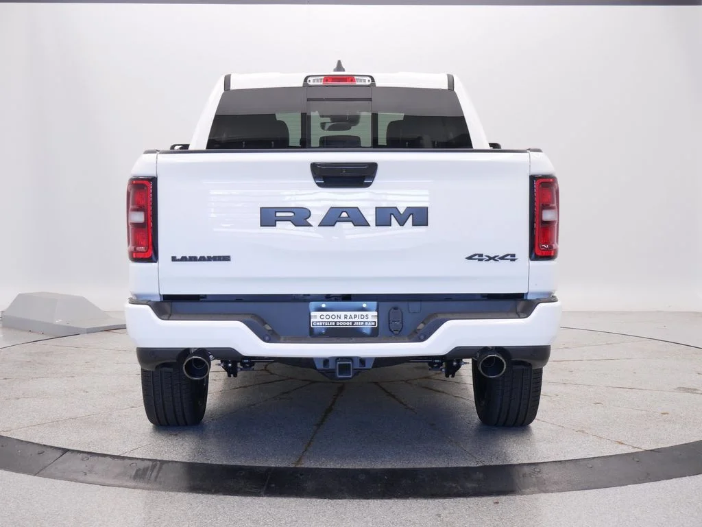 New 2026 Bright White Clear-Coat Exterior Paint Ram Laramie image 4
