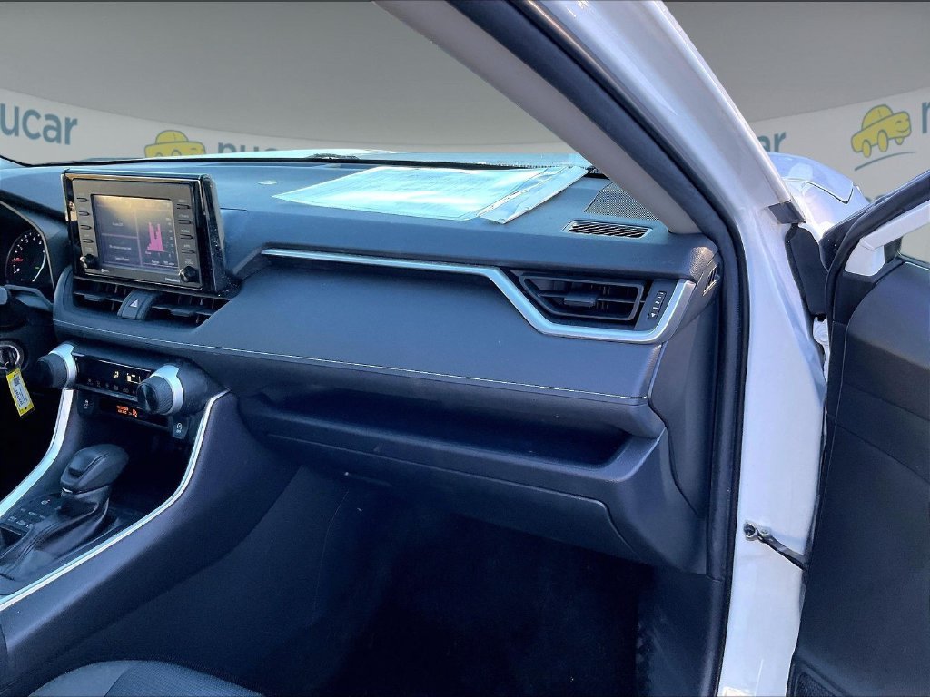 Used 2021 Super White Toyota LE image 13
