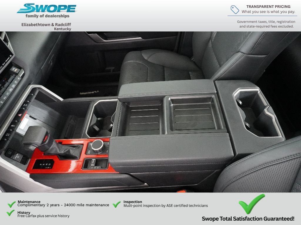 Used 2023 Midnight Black Metallic Toyota Limited image 26