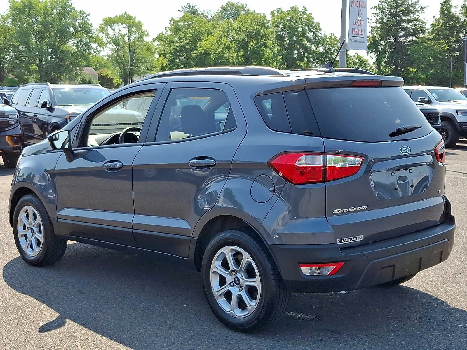 Used 2021 Smoke Metallic Ford SE image 4