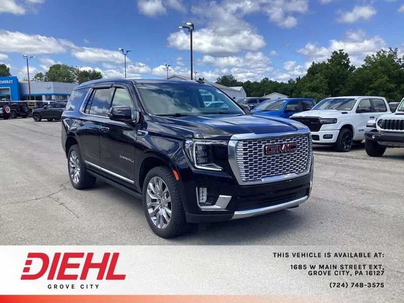 Used 2022 Black GMC Denali image 1