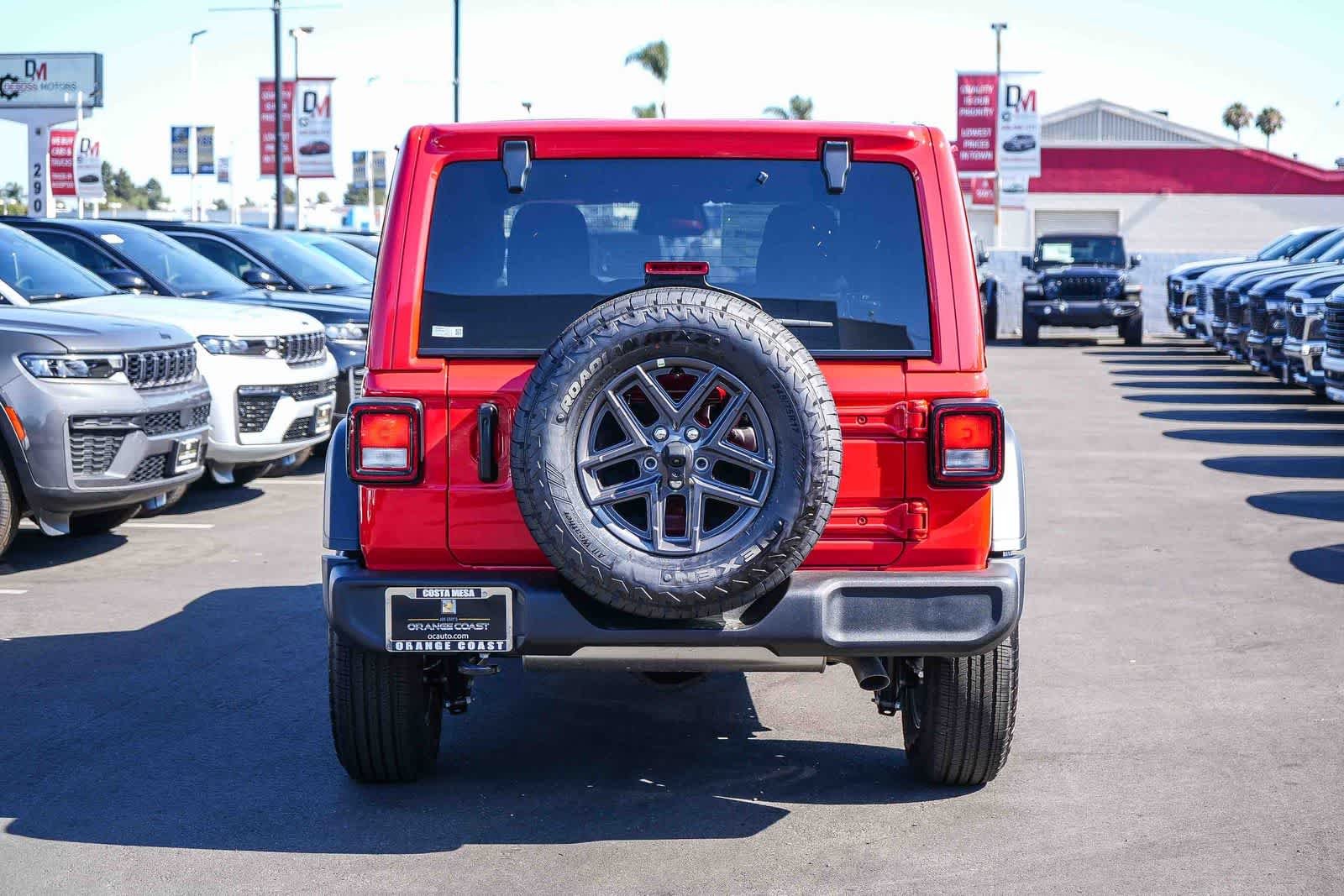 New 2026 Firecracker Red Clearcoat Jeep Sport S image 8