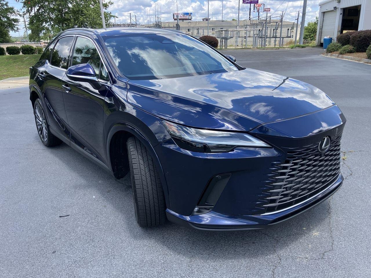 Used 2023 Blue (Nightfall Mica) Lexus 350 Luxury image 7