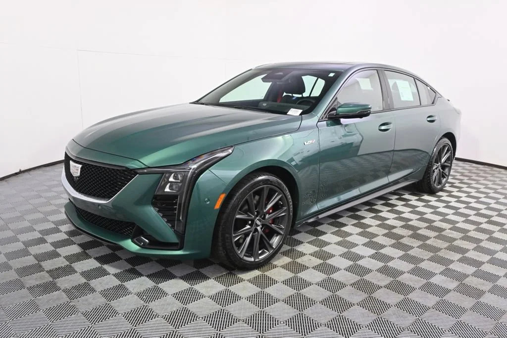 Certified 2025 Cadillac CT5 V-Series with VIN 1G6DV5RW8S0100053 for sale in Minneapolis, Minnesota