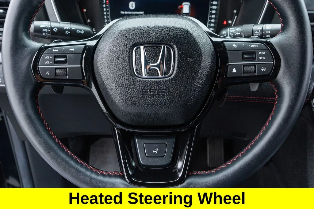 Certified Used 2025 Crystal Black Pearl Honda AWD Black Edition image 9