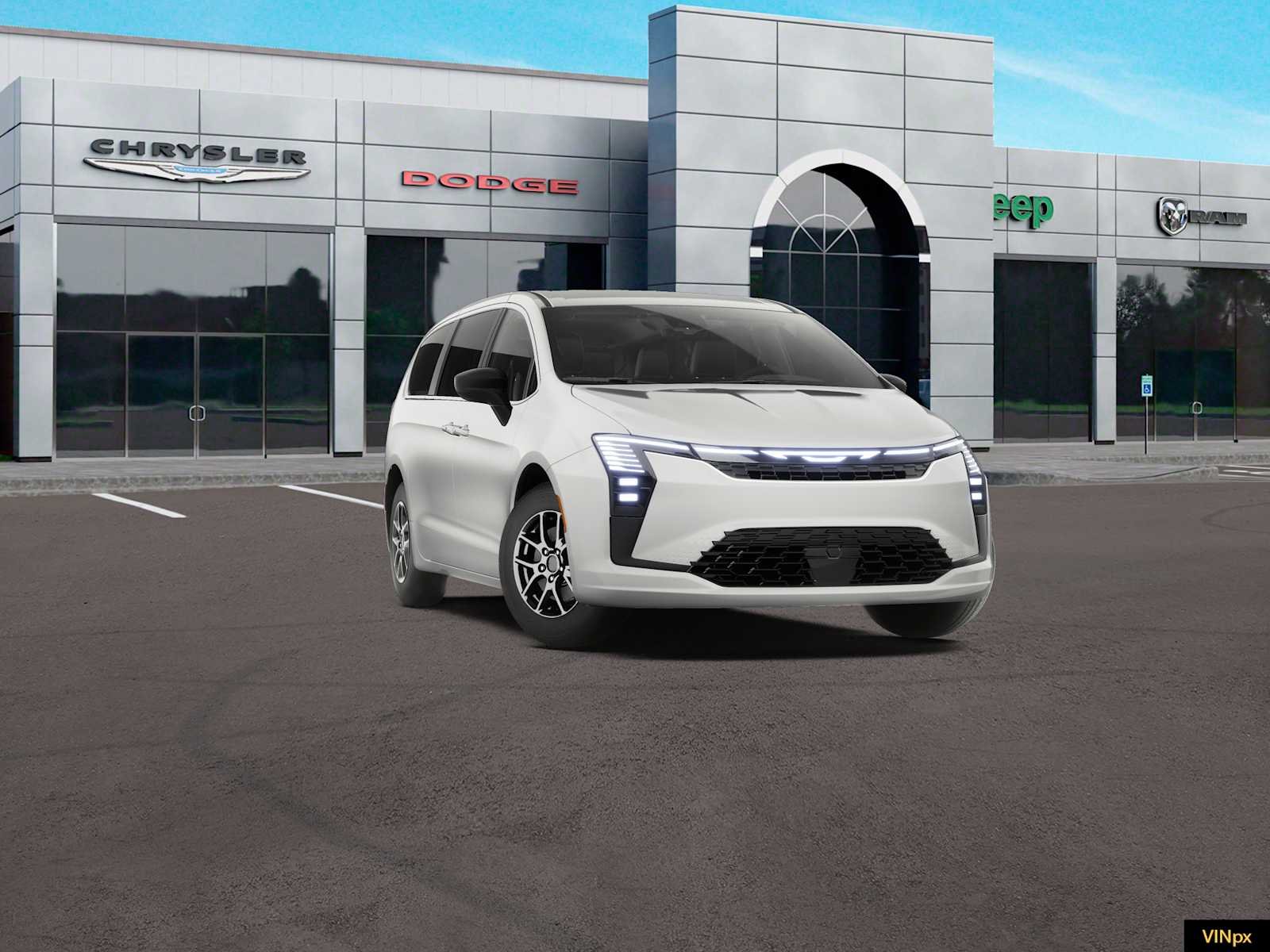 New 2027 Bright White Clear-Coat Exterior Paint Chrysler Select image 16
