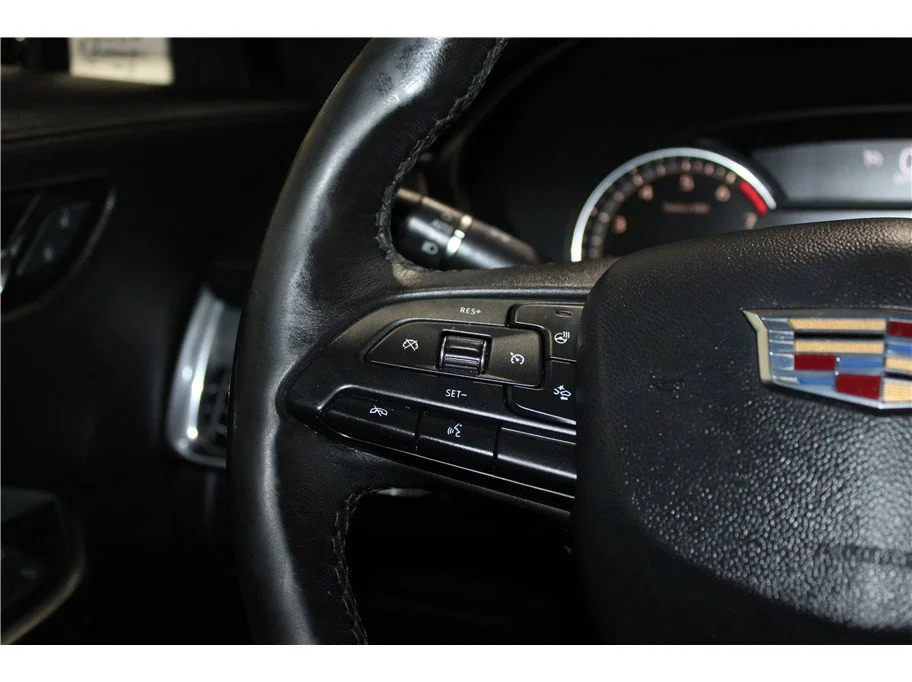 Used 2019 Stellar Black Metallic Cadillac FWD Premium Luxury image 25