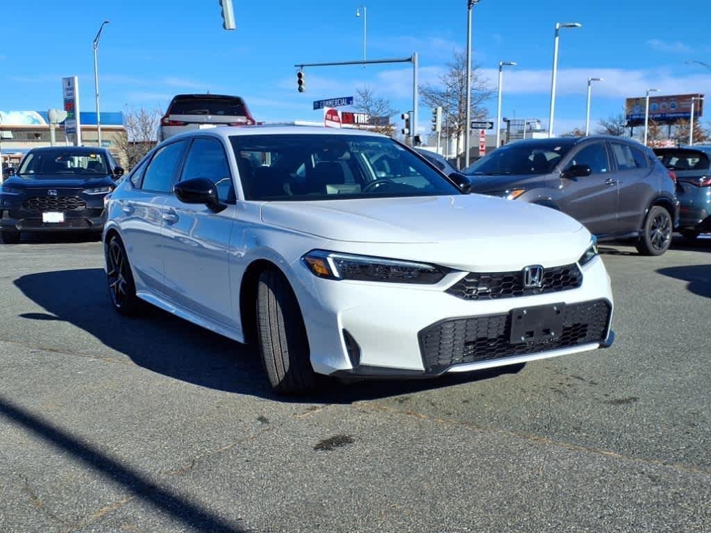 New 2026 Platinum White Pearl Honda Sport image 2