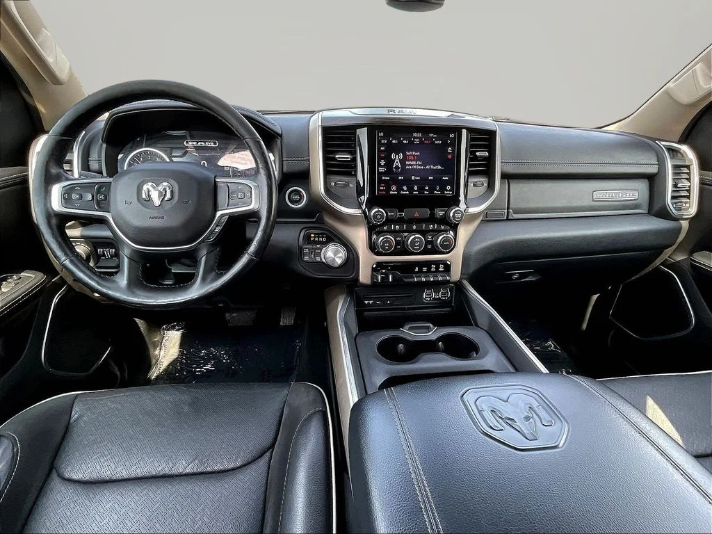 Certified Used 2019 Granite Crystal Clearcoat Metallic Ram Laramie image 8