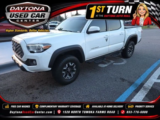 Used 2022 White Toyota TRD Off Road image 1