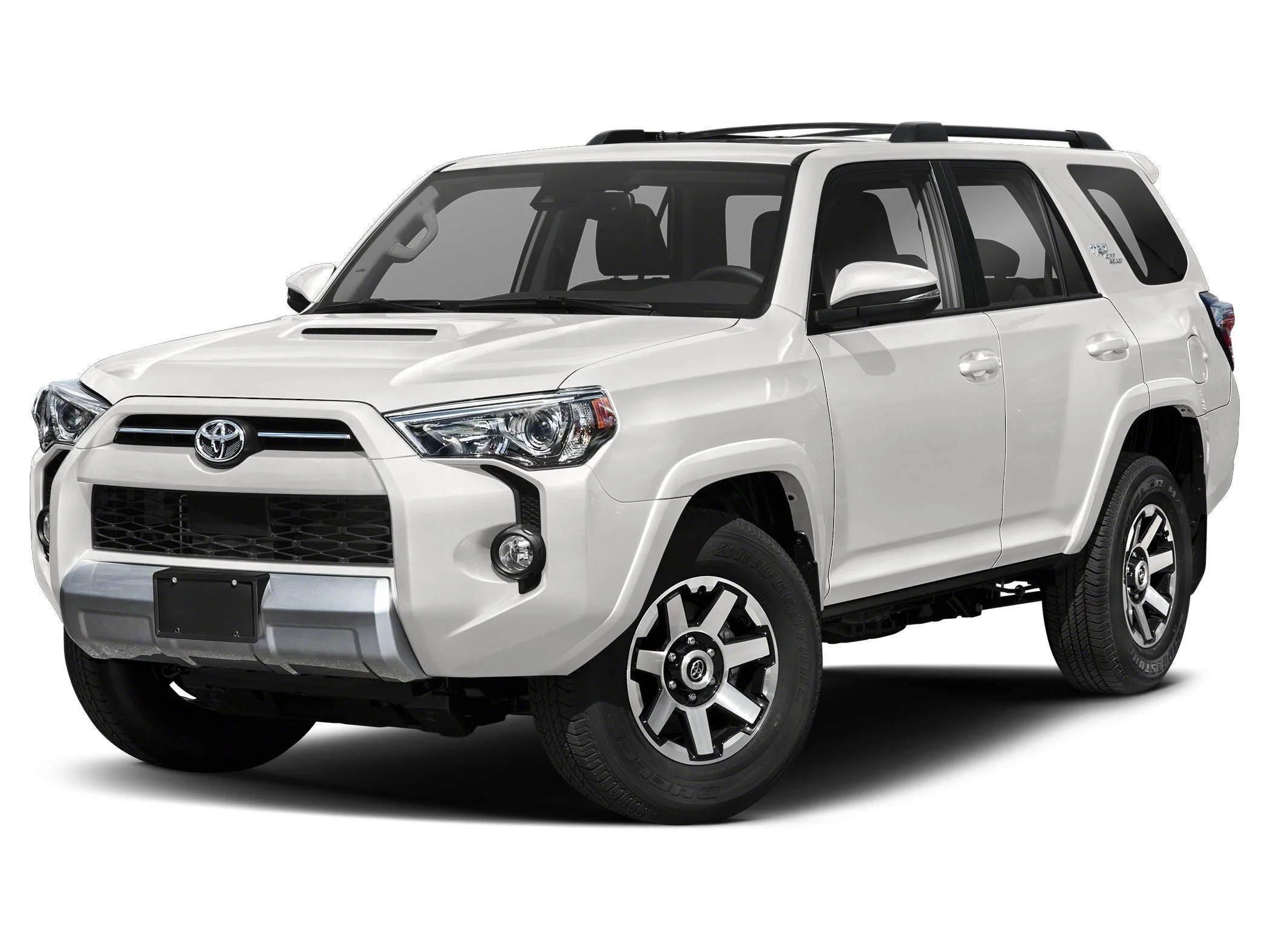 Used 2021 Super White Toyota TRD Off Road 4x4 image 1