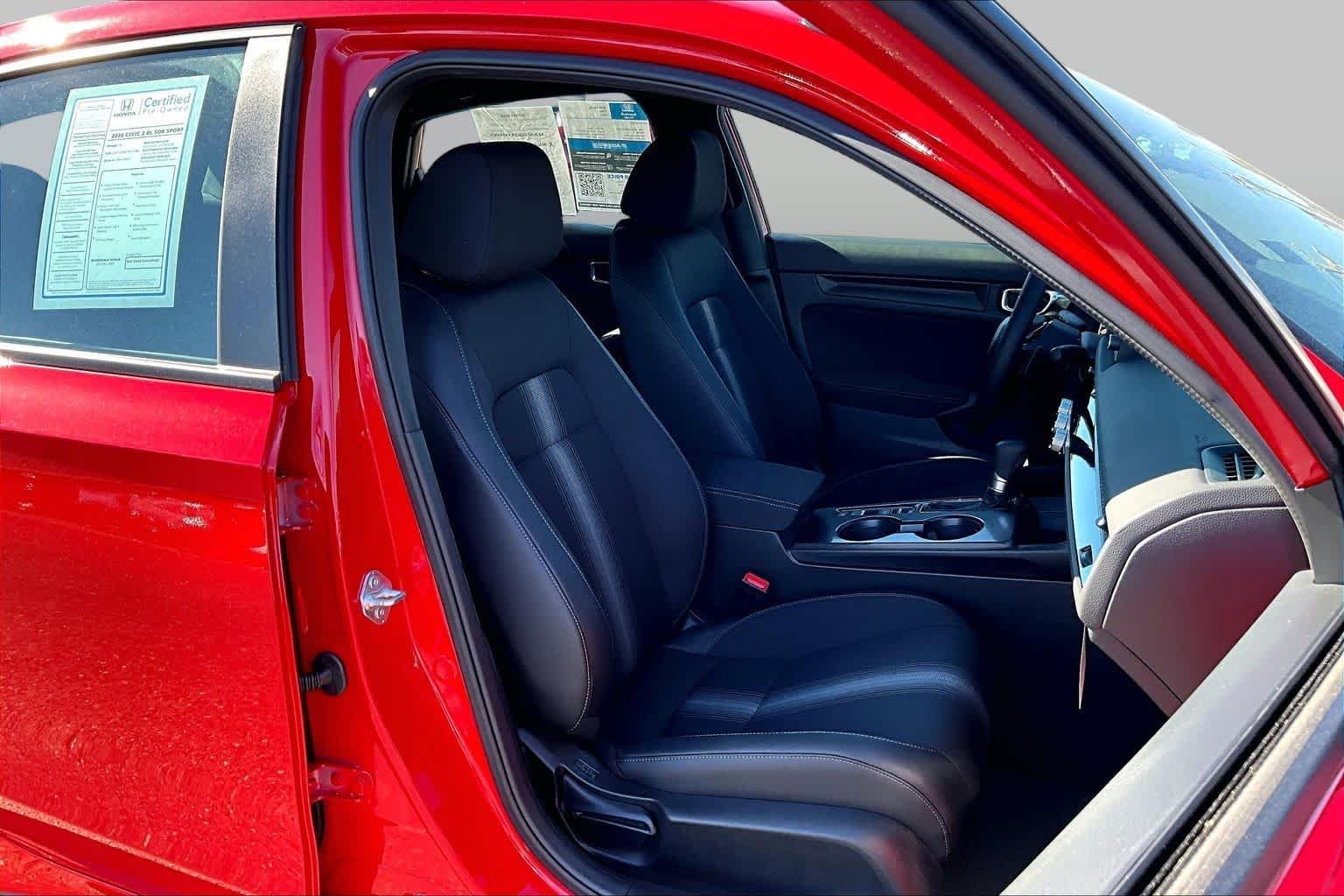 Certified Used 2026 Rallye Red Honda FWD Sport image 9