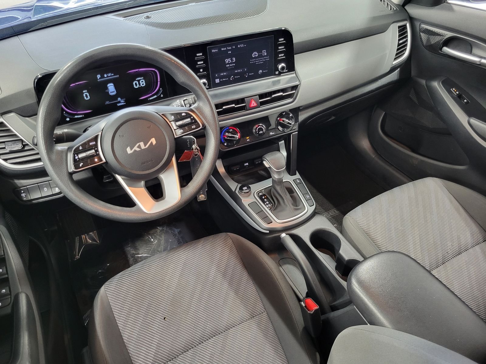 Certified Used 2024 Blue Kia LX image 24