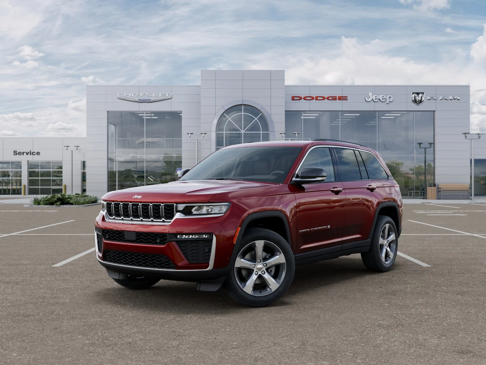 New 2026 Velvet Red Pearl-Coat Exterior Paint Jeep Limited image 31