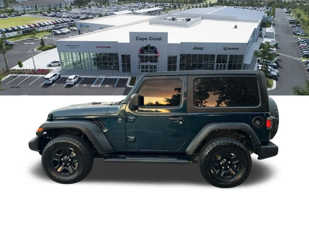 Certified Used 2025 Blue Jeep Sport image 10