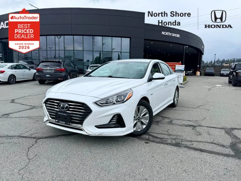 Used 2019 Hyper White Hyundai Hybrid Preferred Dilawri Certified   Local BC   Cl image 1