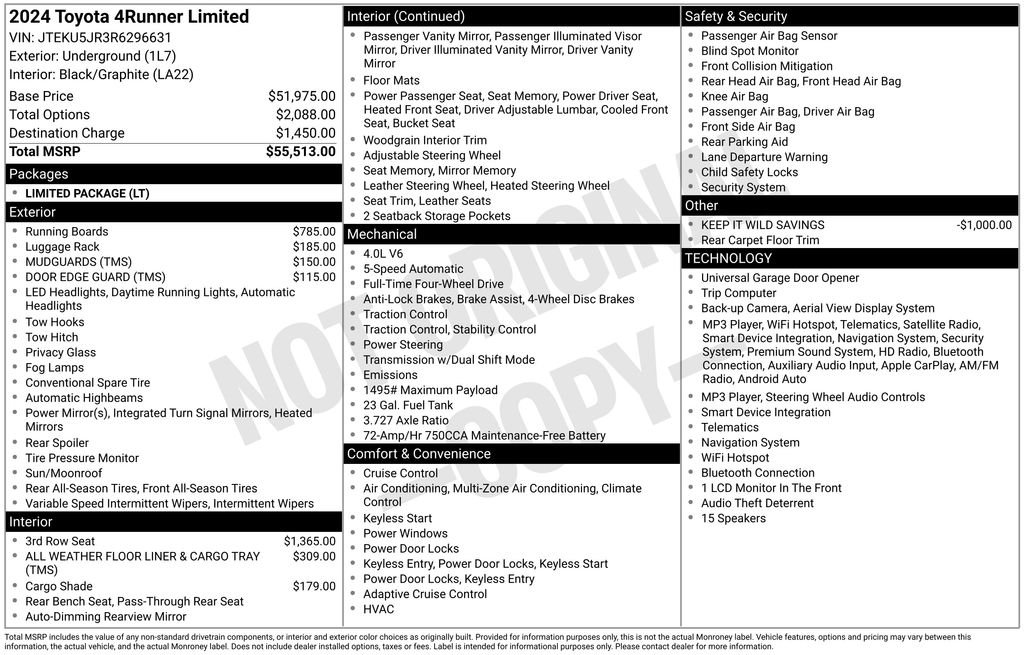 Used 2024 Gray Toyota Limited image 11