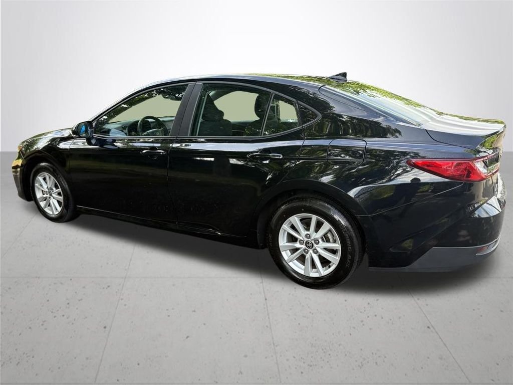 Used 2025 Midnight Black Metallic Toyota LE image 8