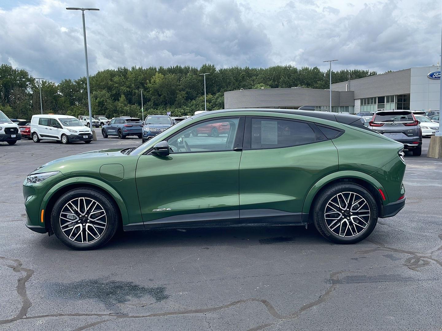 Used 2025 Ford Mustang Mach-E Premium AWD with VIN 3FMTK3SU2SMA05740 for sale in East Peoria, IL