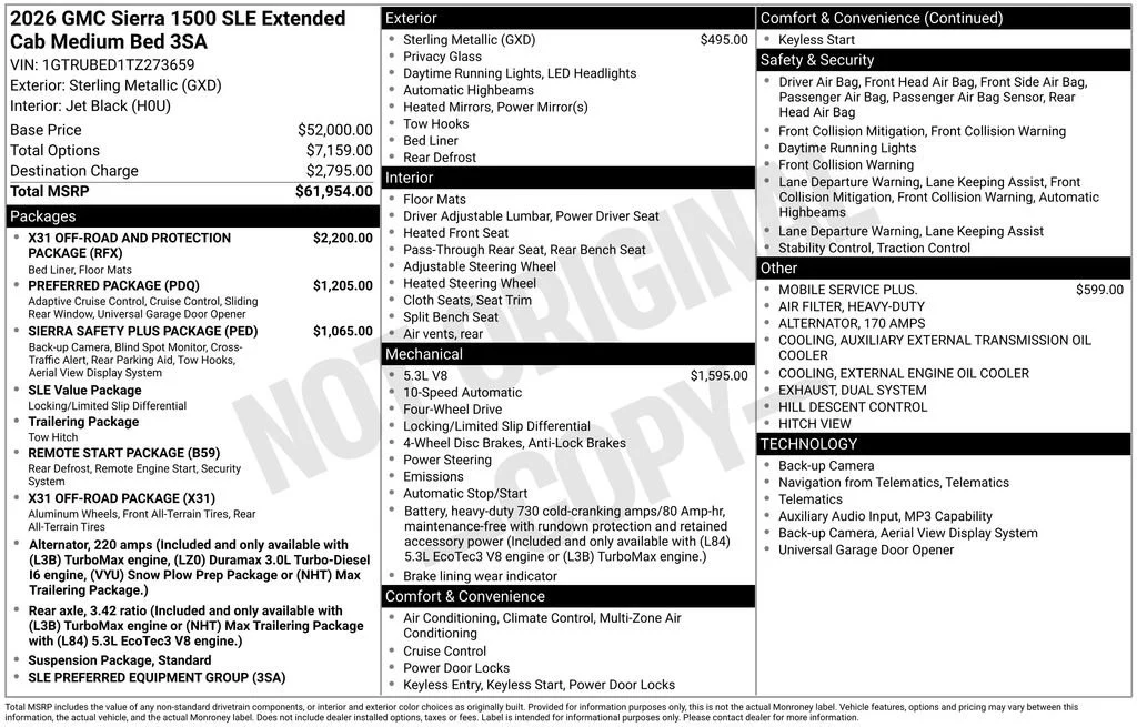 2026 GMC Sierra 1500 SLE - Photo 41