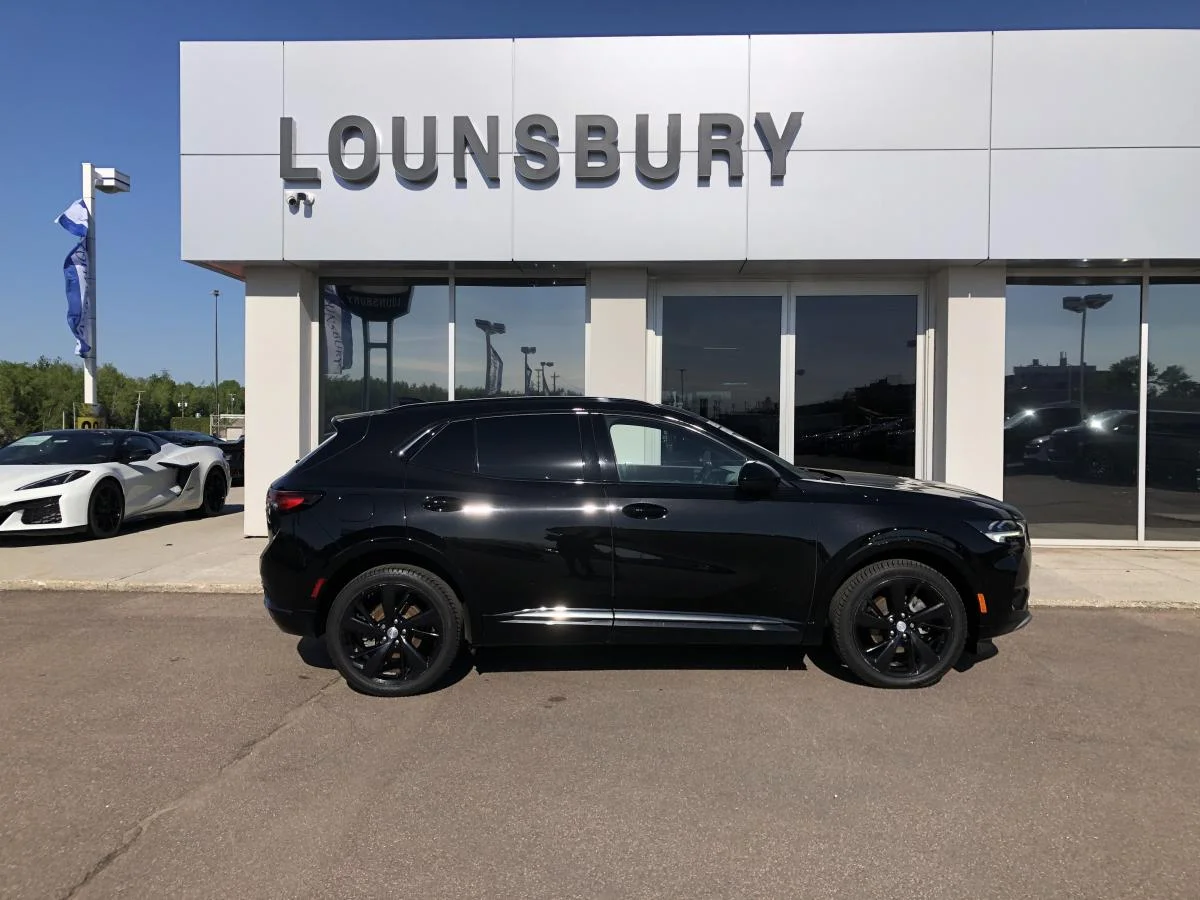 Used 2021 Black Buick AWD 4dr Essence image 2