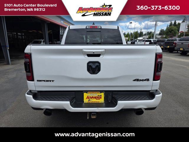 Used 2019 Ivory White Tri-Coat Pearlcoat Ram Rebel image 4